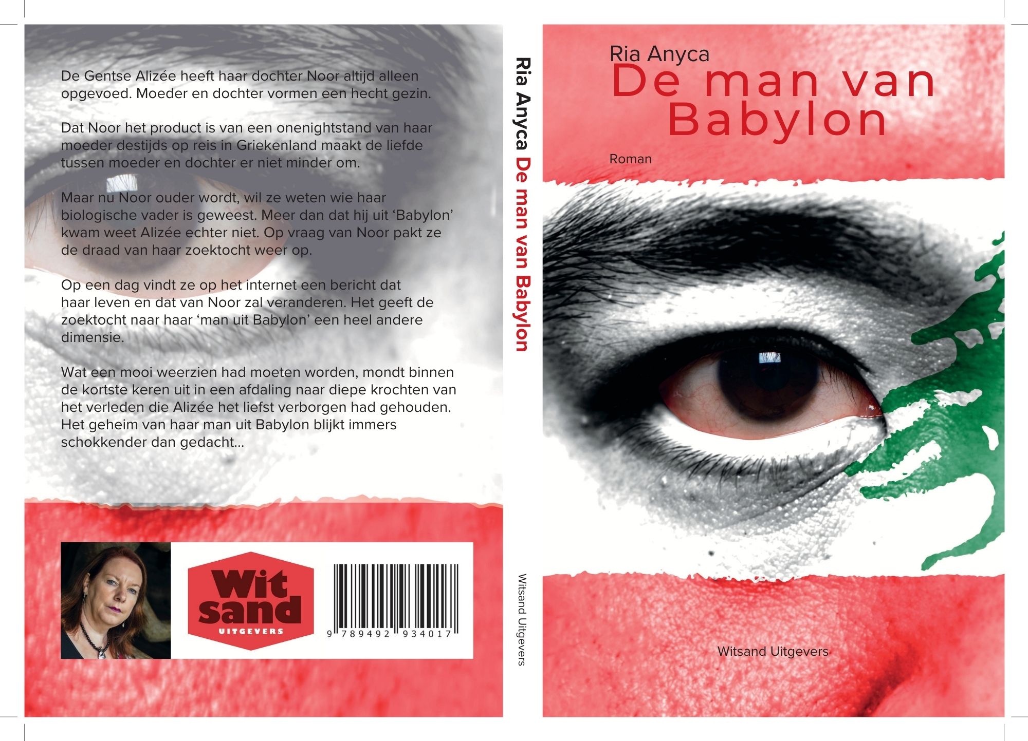 COVER De man van Babylon voor- en achterkant